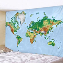 Nordic Style Green World Map Tapestry Wall Hanging Polyster Beach Towel Polyester Thin Blanket Yoga Shawl Mat Nordic Style Green World Map Tapestry Wall Hanging Polyster Beach Towel Polyester Thin Blanket Yoga Shawl Mat