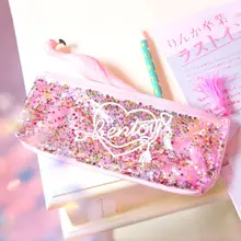 Лазерная голограмма звезда Bentoy портмоне ручка для девочек сумка Сверкающее сердце с блестками Make up Paillette Hobos Кошельки для монет корейский стиль Новинка