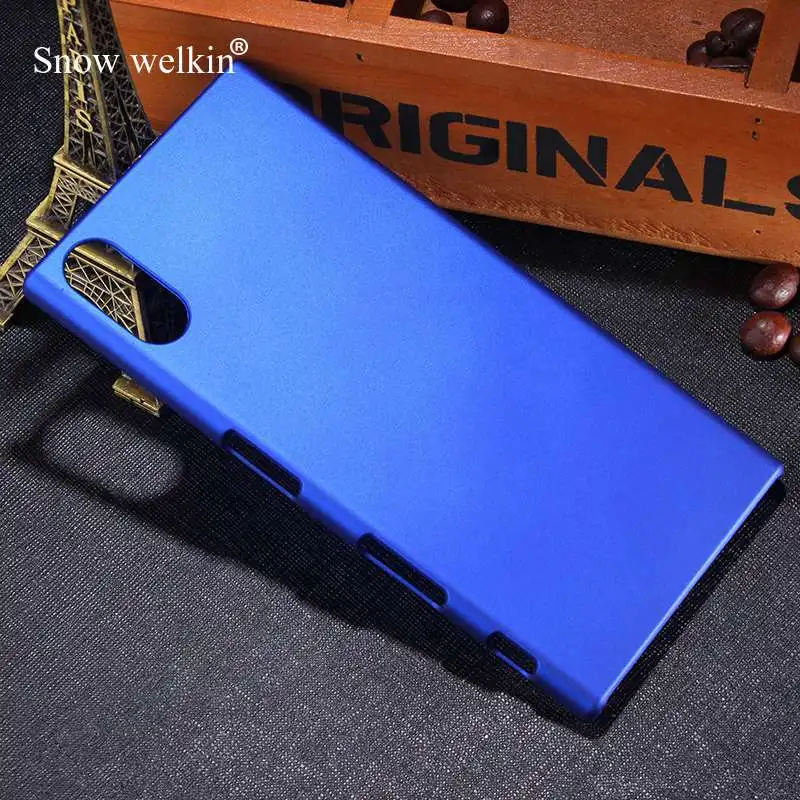 Новинка роскошный прорезиненный матовый пластиковый жесткий чехол Snow Welkin для Sony