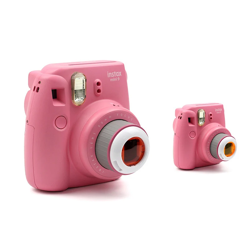 Для Instax Mini 8/8+/9/7 s/KT 6 шт./Партия Красочные крупным планом фильтр объектив для Fujfilm Instant Polaroid камера аксессуары