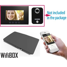 Wireless WiFi IP BOX For Video Doorphone Doorbell Building Intercom System Control 3G 4G Android iPhone ipad APP on Smart Phone