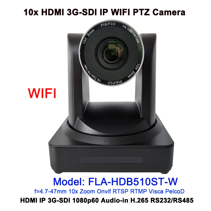 Professional 2MP 1080P60 Audio Visual Solution 10x zoom HDMI 3GSDI video conferencing IP WIFI camera ptz | Безопасность и защита