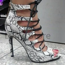 Новинка; белые танцевальные сапоги из змеиной кожи; бальные туфли для латинских танцев; Танцевальная обувь для сальсы; Танцевальная обувь для выступлений; все размеры