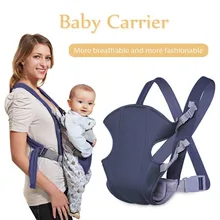 Porte bébé respirant pour bébés de 2 à 30 mois, ventral, dorsal, face à l'avant, sac à dos, pochette enveloppée, kangourou, porte sécurité réglable
