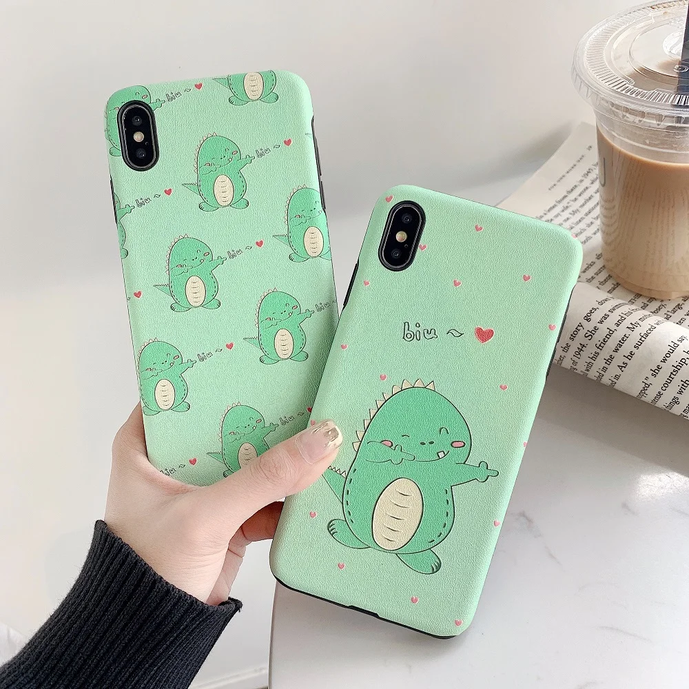 

Cute Dinosaur Case for Huawei Honor 8X 10 20 v20 P20 Pro P30 Nova2s Nova3 Nova3e P20 Lite Nova 4 4e P30 Mate 20 Cover Soft Case