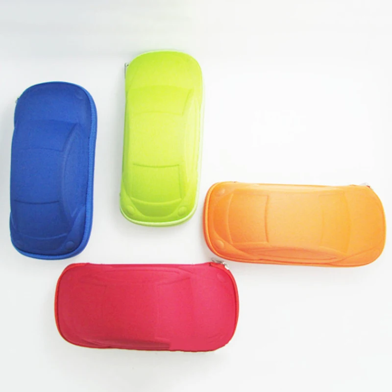 

Newest Fashion Portable Lightweight Zipper Sunglasses Car Shaped Glasses Case Protector Box Kids Children Boy Girl