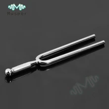 Настраиваемый 440 Гц тон из нержавеющей стали, настраиваемая вилка, скрипка, гитара, пианино, тюнер, инструмент