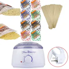 Восковая машинка для депиляции удаления волос горячий парафин воск теплее нагреватель горшок машина твердый воск для удаления волос Bean набор