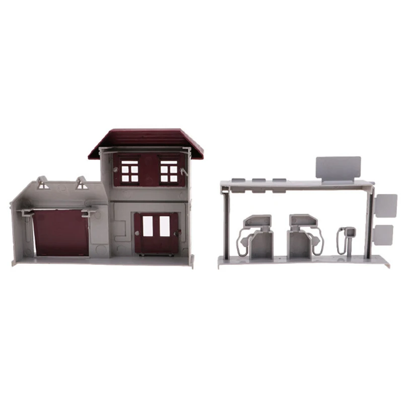Аксессуары для железнодорожной АЗС HO Scale Building 1: 87 Gauge House Модель Хорошо Продает