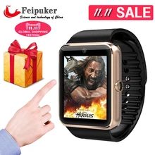 2016 New Bluetooth Smart watch GT08 for Android samsung iphone WristWear Support Sync smart clock font