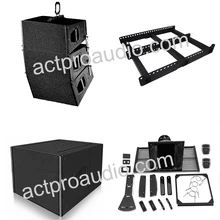 Q1 двухполосная мощность 1800 Вт мини линейный массив спикер один 10 дюймов НЧ-динамик один 15 дюймов сабвуфер на открытом воздухе Профессиональное аудио