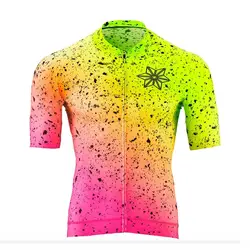 Supacaz летняя Влагоотводящая спортивная одежда быстро сохнет мужчины короткий рукав Велоспорт Джерси maglia ciclismo manica corta велосипедная одежда