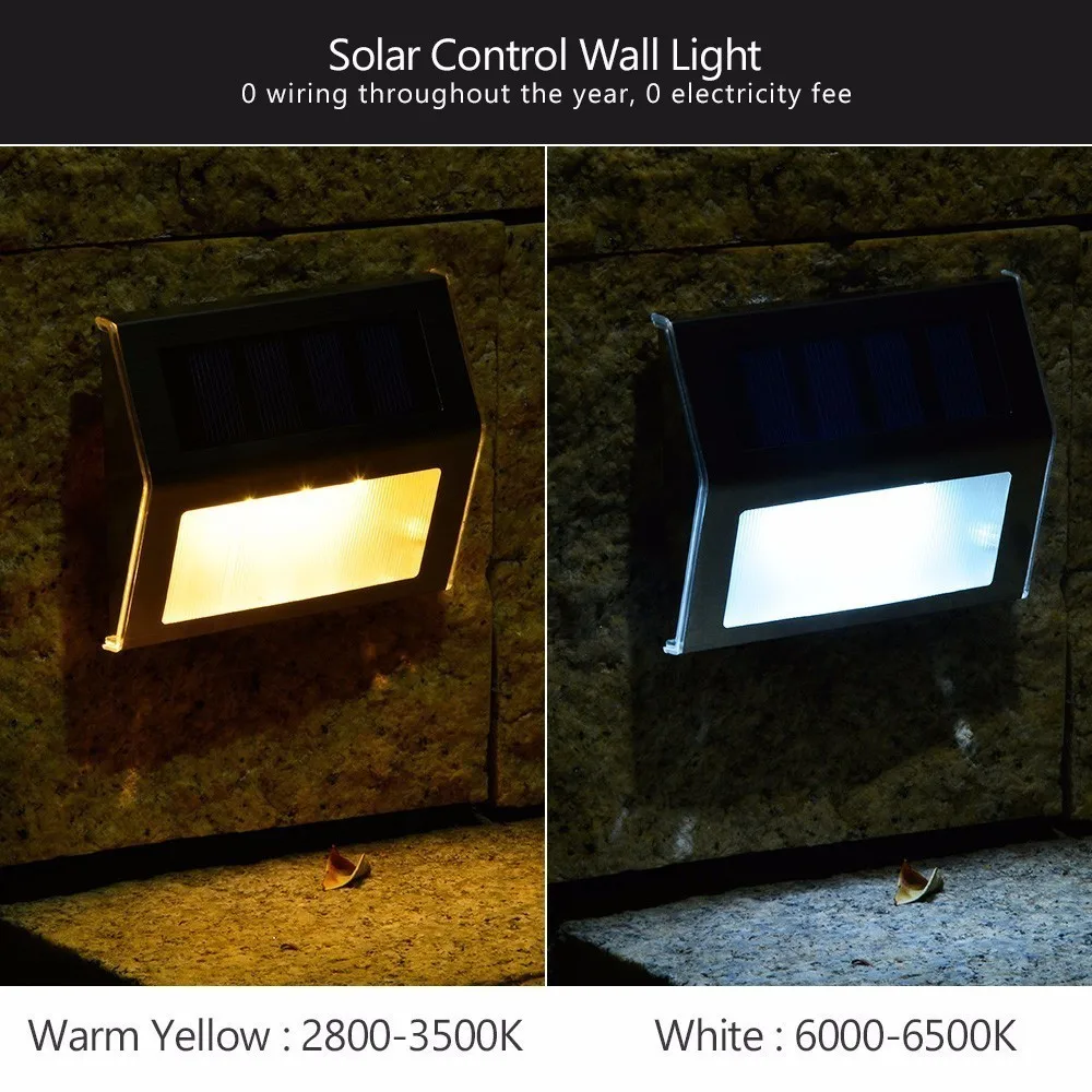 Aliexpress 10 Pieces Solar Step Lights Led Ed Stair Outdoor Lighting For Steps Paths Patio Aterproof Deck Aliexpress 10 Pieces Solar Step Lights Led Ed Stair Outdoor Lighting For Steps Paths Patio Aterproof Deck
