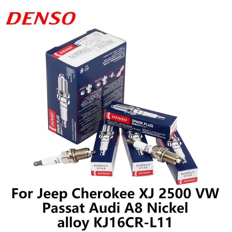 DENSO Car Spark Plug For volkswagen Passat Jeep Cherokee XJ 2500 2.4L 2