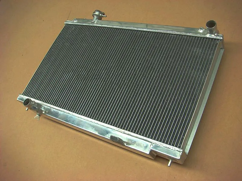 Алюминий радиатор+ вентиляторы для Nissan Fairlady Z 350Z Z33 VQ35DE V6 3,5 L ручной 2003-2006 2004 2005 03 04 05 06