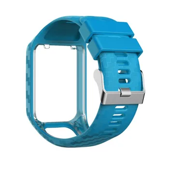 

Silicone Laser Etching Pattern Replacement Wrist Band Strap For Tom Smart Watch Replacement Wrist Band Wristband Strap
