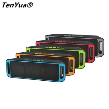 

SC208 Portable Bluetooth 4.0 Wireless Speaker TF USB FM Radio Dual Bluetooth Speaker Bass Sound Subwoofer Speakers
