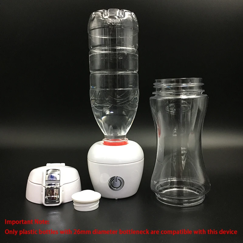

Newest Rich Hydrogen Water Generator 350ml Smart Cup with Drain Hole Hydrogen-rich Water Ionizer Bottle Super ORP