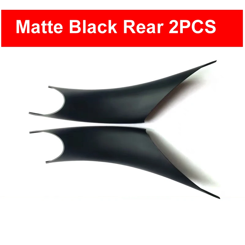Black Rear 2PCS
