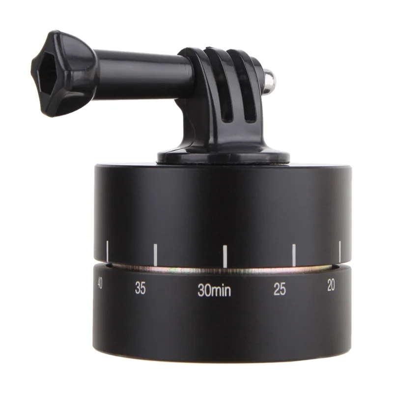 100 Original 1 4 360 Degrees Panning Rotating Time Lapse Stabilizer Tripod Adapter for Gopro DSLR