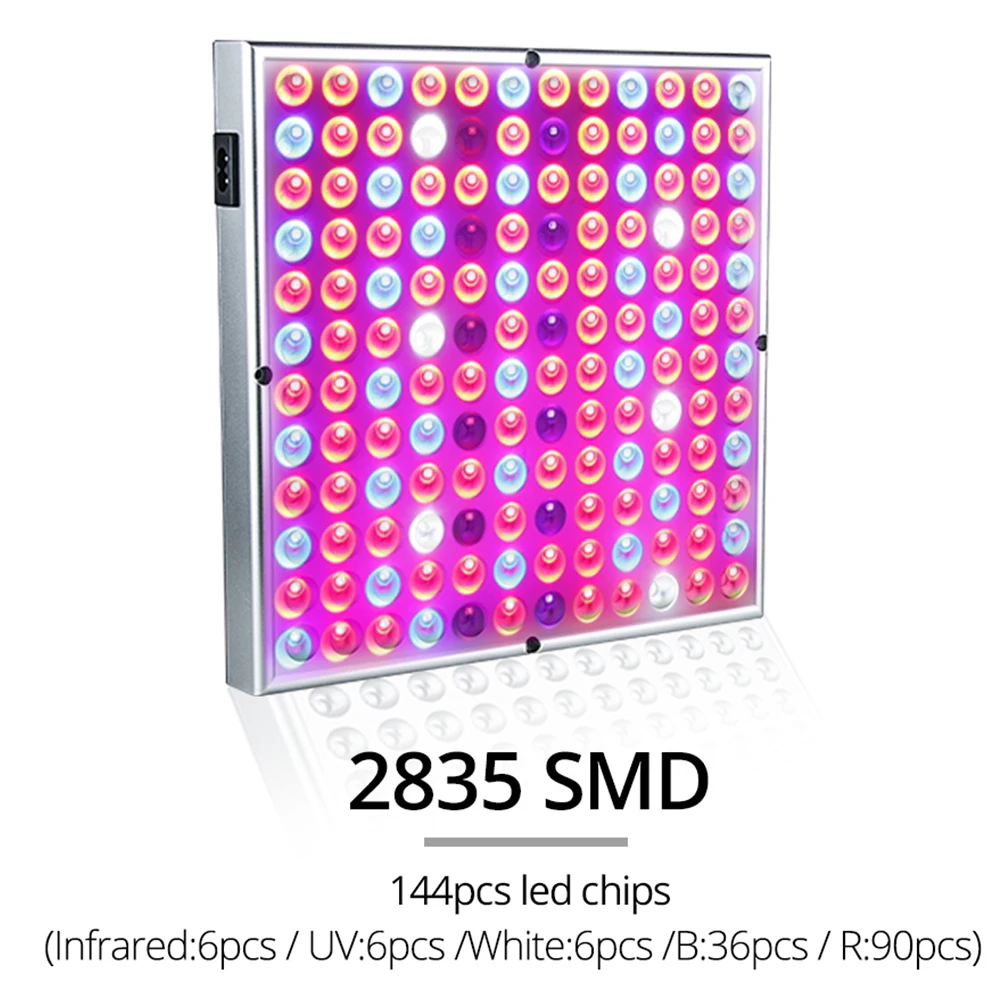 Лампа для выращивания светодиодный Grow Light AC85-265V полный спектр освещения растений Fitolampy для растений цветы выращивания рассады 25 Вт 45 Вт