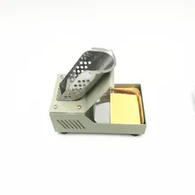 Электрический всасывания олова крепление для оружия паяльник станция тепла пневматический пистолет подставка держатель крепление Поддержка сварочные инструменты ST-2091