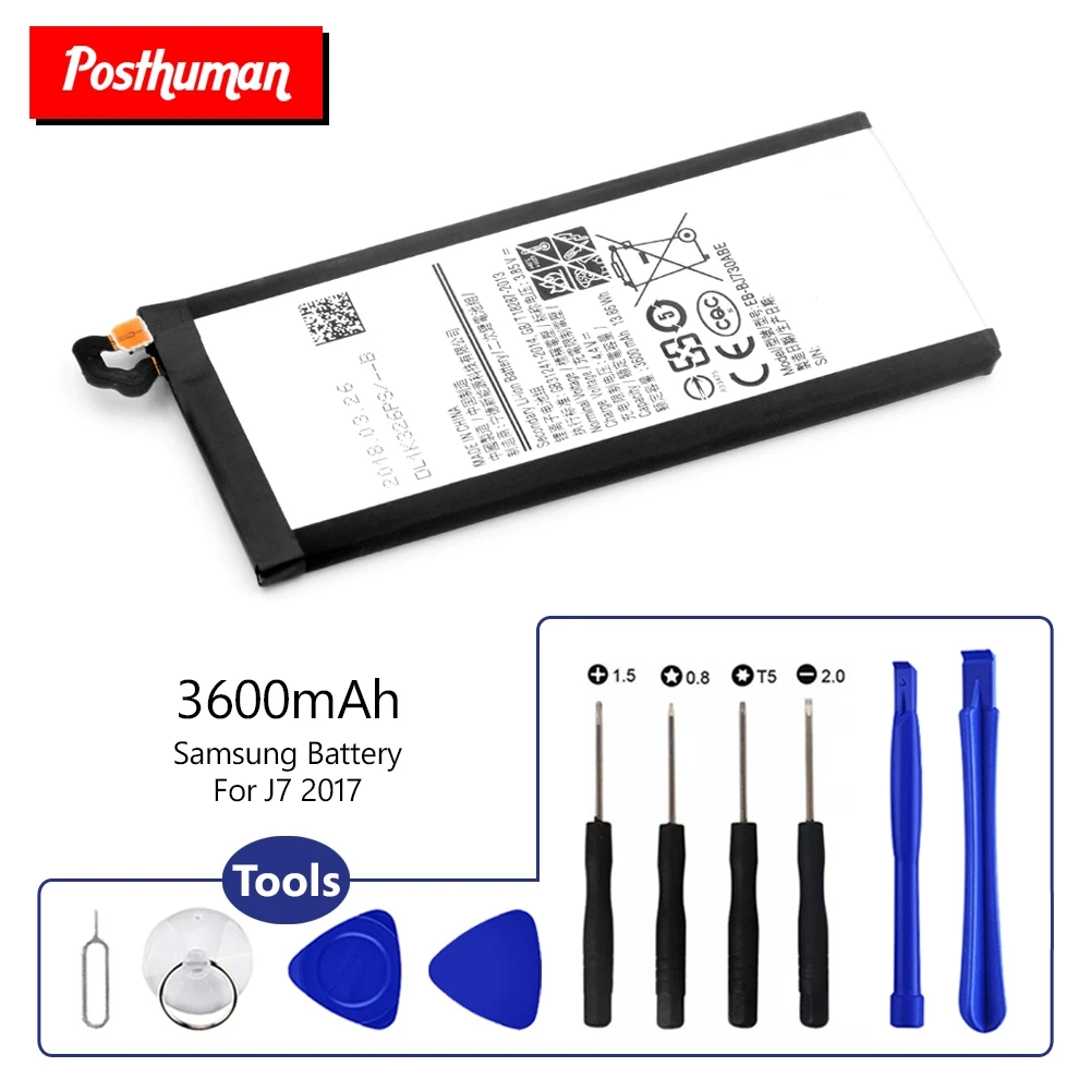 

Replacement Battery For Samsung Galaxy J7 Pro J730GM J730K J730FM With Tools SM-J730DS SM-J730FM SM-J730GM phone battery