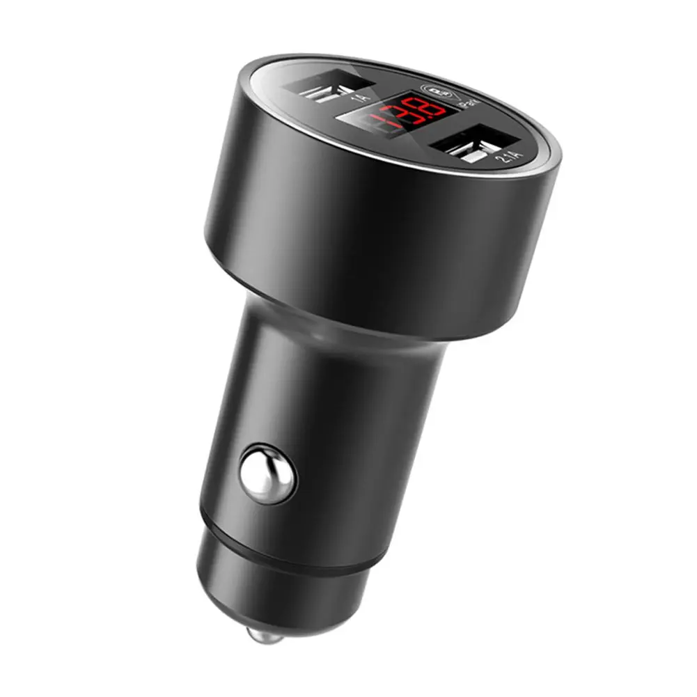 Smart USB Car GPS Bluetooth Positioning Charger with LED Digital