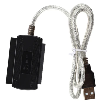 

New USB 2.0 to IDE SATA S-ATA/2.5/3.5 Adapter Cable (Adapter Cable)