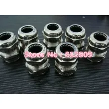 PG42 латунь Никель покрытием Электрический кабельный ввод Водонепроницаемый