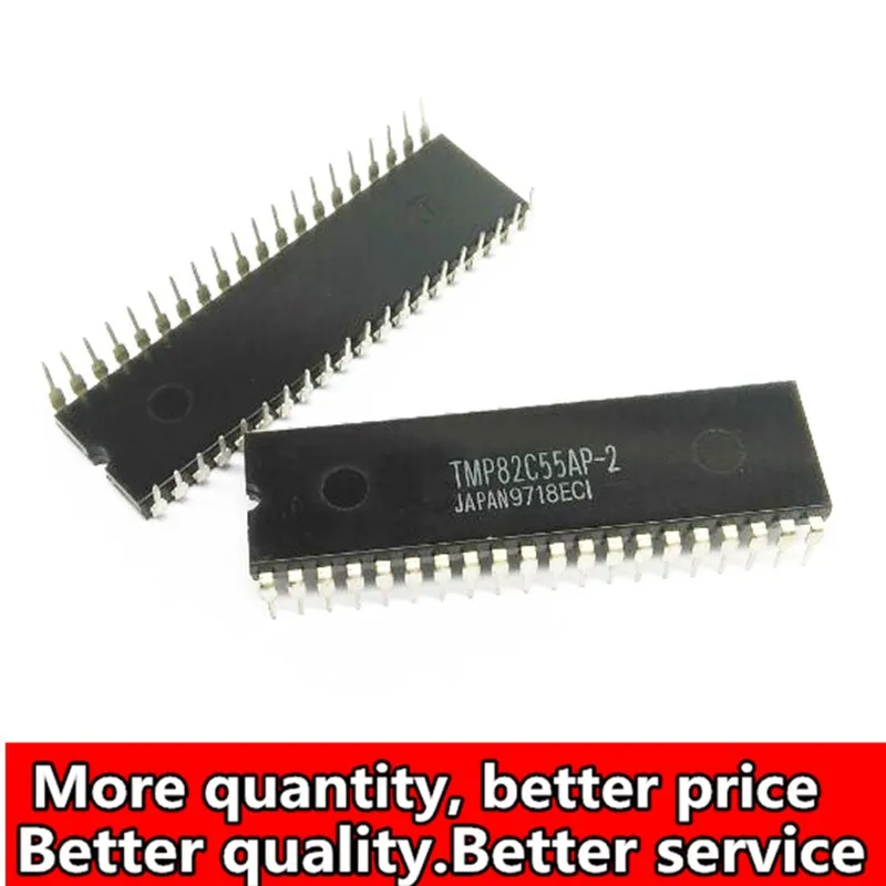 Бесплатная доставка 10 шт./лот TMP82C55AP-2 TMP82C55AP TMP82C55A TMP82C55 DIP-40 goodquality | Электроника