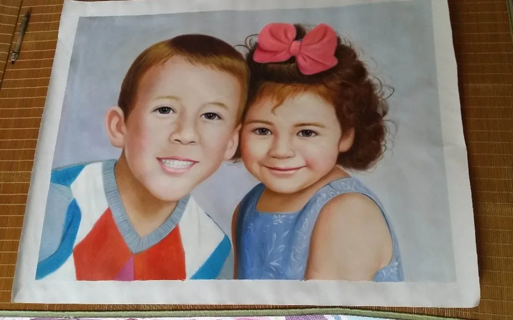 serviço personalizar pintura a óleo pintura retrato