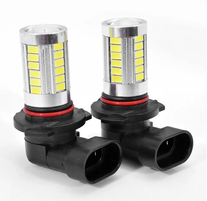 1x Car led HB4 9006 33 LED 5630 SMD White Car Auto Light Source Fog DRL Daytime Running Driving Lamp Bulb Daytime Running Light