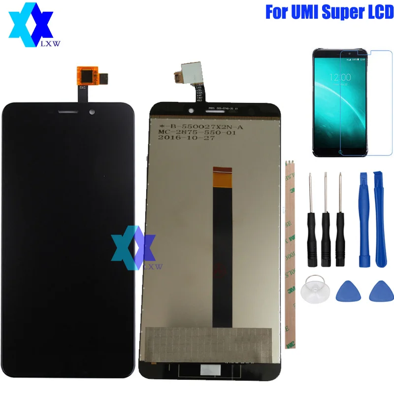 

For Original UMI Super LCD Display+Touch Screen Panel Digital Replacement Parts Assembly 5.5 inch 1920x1080P
