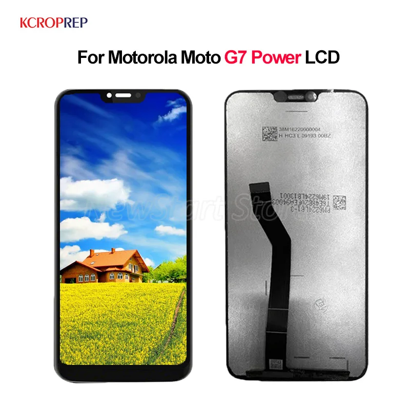 

For Motorola Moto G7 Power LCD Display Touch Screen Replacement Accessory Digitizer Assembly 100% New 6.2" For Moto G7 Power lcd