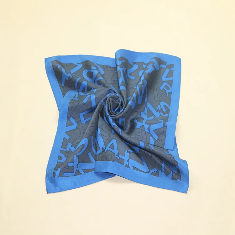 

#S86,100% silk TWILL scarf handkerchief,color:AS PICTURES,size:50*50cm