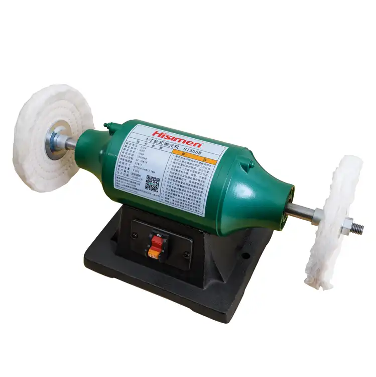 Hisimen 6 Inch 8 Inch Bench Polishing Machine Waxing Machine