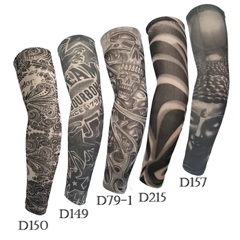

Ice Sleeve Summer Outdoor Running Unisex Sun Visor Protection Code High Elastic Breathable Tattoo Tattoo Print Arm Sleeve