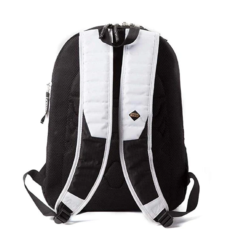 Star Wars Backpack Bag Stormtrooper 3D Molded Official White Male and female personality design double shoulder Bag (1)