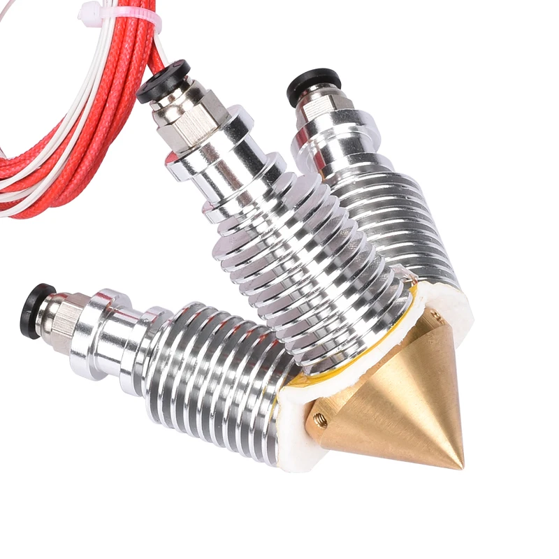 Алмазный 3D принтер экструдер Reprap Hotend V6 heatsink 3 в 1 многоразовый I3 набор для 75/0 4 мм|3d