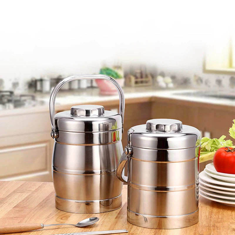 www.neverfullmm.com : Buy Stainless Steel Lunch Box Thermos Lunchbox School Student Bento Boxs Kids ...