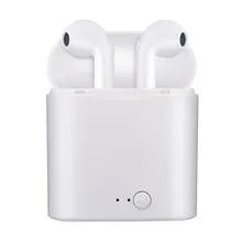 i7s TWS with charger Bluetooth earphone Wireless Headphones Headsets Stereo In-Ear Earphones Box for ios and Android