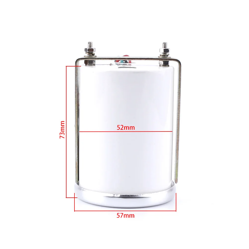 CNSPEED 12 В " 52 мм автоматический датчик давления масла 0-7 бар Универсальный дымовой объектив белый светильник измеритель давления масла