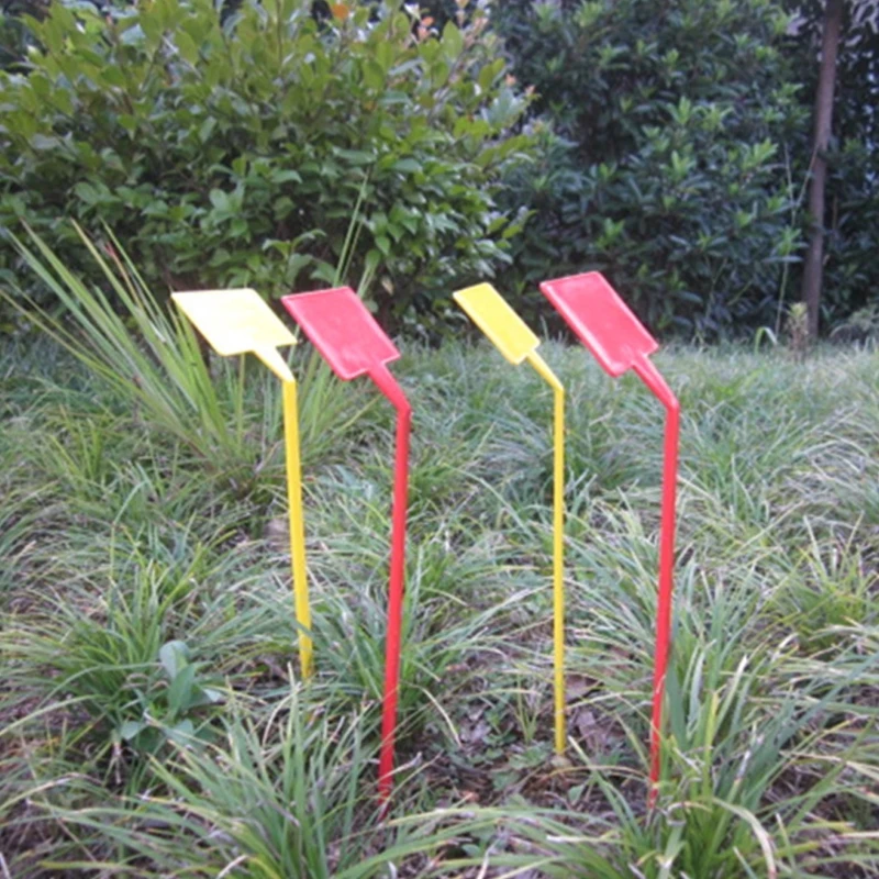 

5Pcs Plastic T-Type Upturned Plant Labels Tags Marker Seedl Nursery Garden Stick