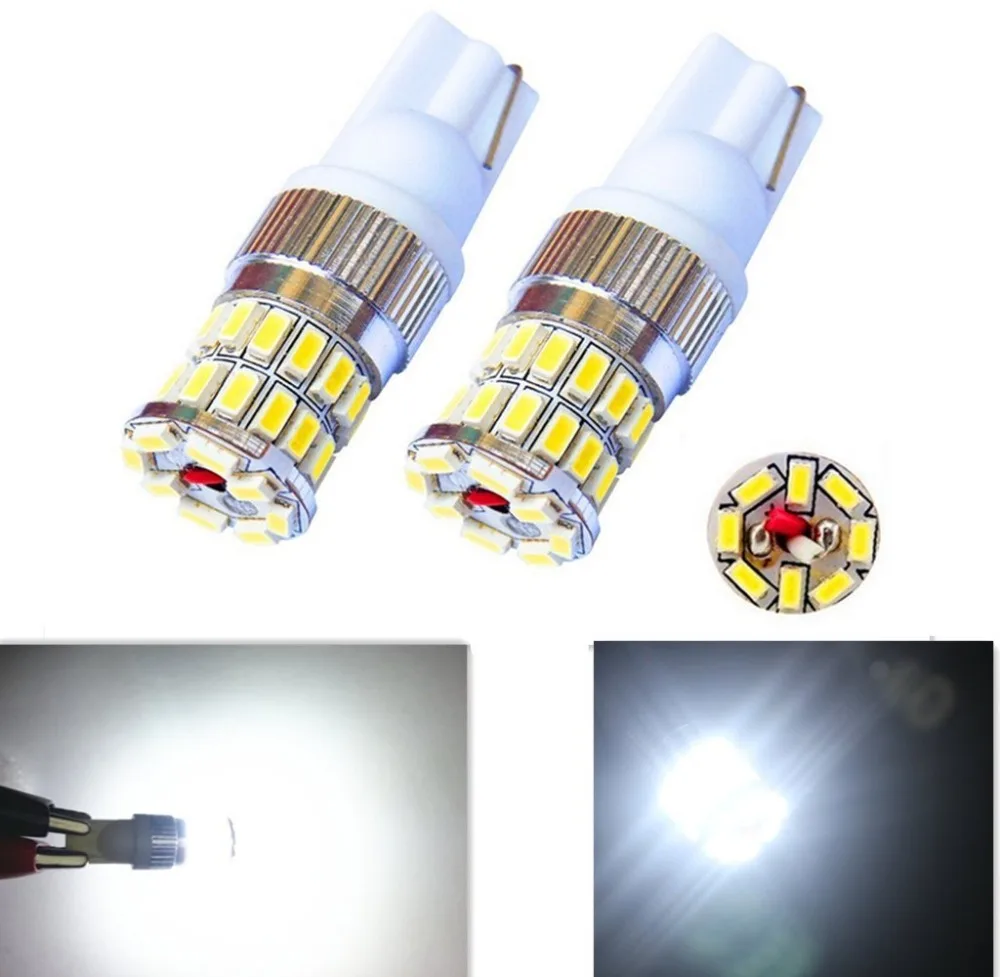 800LM Ultra Bright LED bulb 194 W5W 912 921 Dome Light license plate