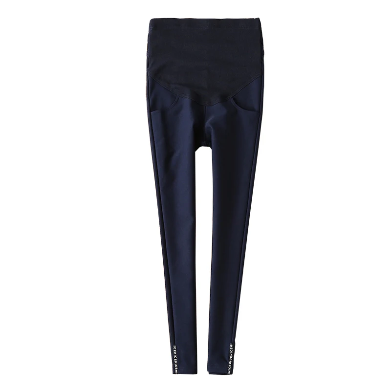 Winter Maternity Pencil Pants Pregnancy Clothes Velvet thickened trousers For Pregnant Women Elastic Waist Casual Pants Gravida