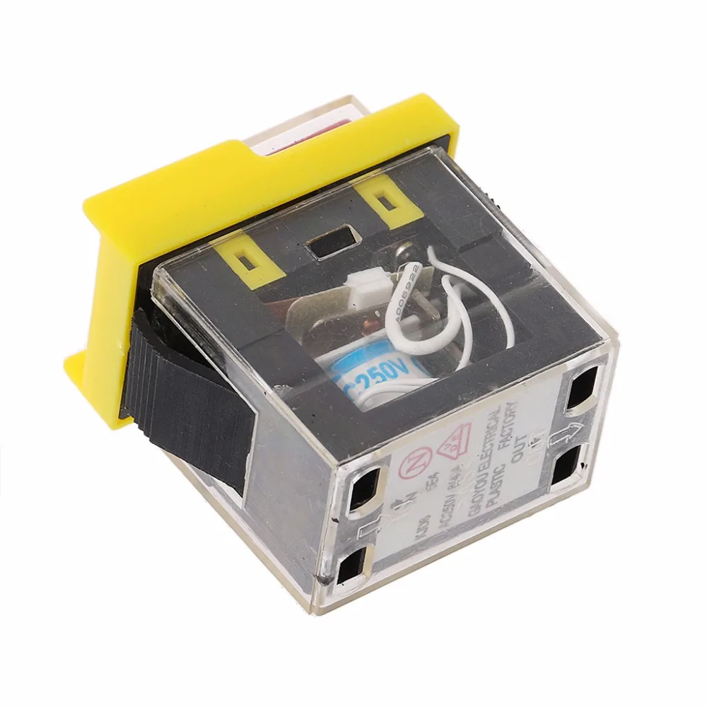 AC 250V 6/4A IP54 Водонепроницаемый электромагнитный кнопочный станок пила Резак дрель