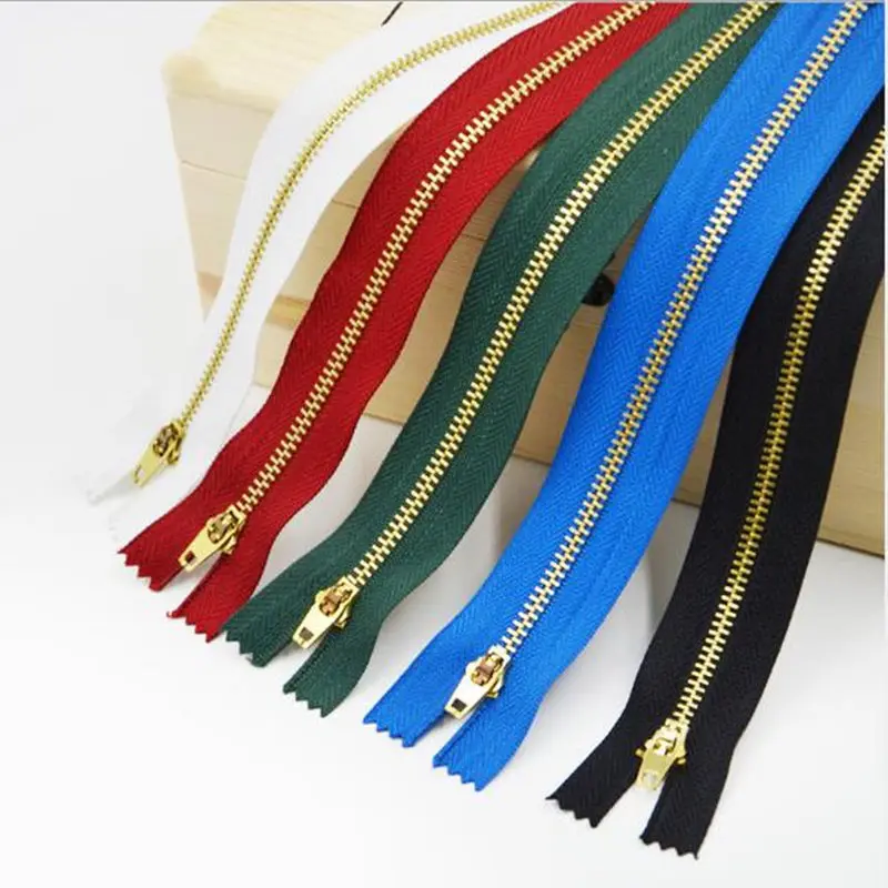 

NO.3 metal closed tail copper zipper jeans, casual pants, zippers, zipper sleeves pocket zippers. 1PCS