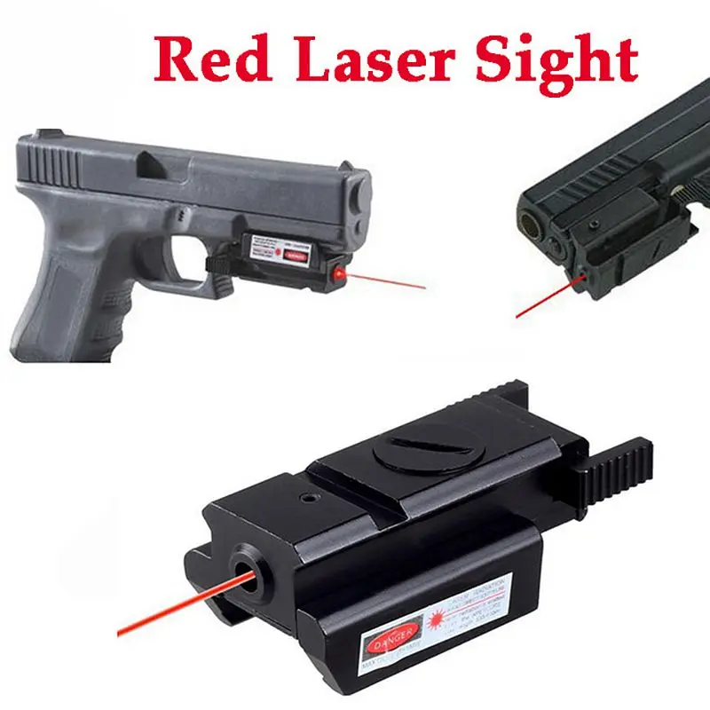 Mini Tactiacl Compact Red Laser Sight Micro Pistol Red Laser Sight For Hunting 