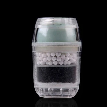 

1PCS Water Clean Purifier Filter Coconut Carbon CartridgeTransparent Faucet Tap Kitchen Portable Multiple Filters new arrival